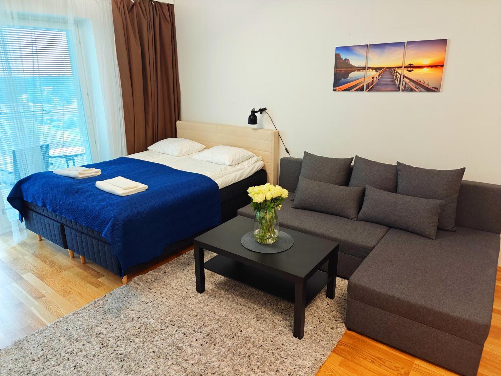City Center 1R Studio With Perfect View, Parking Оулу Экстерьер фото