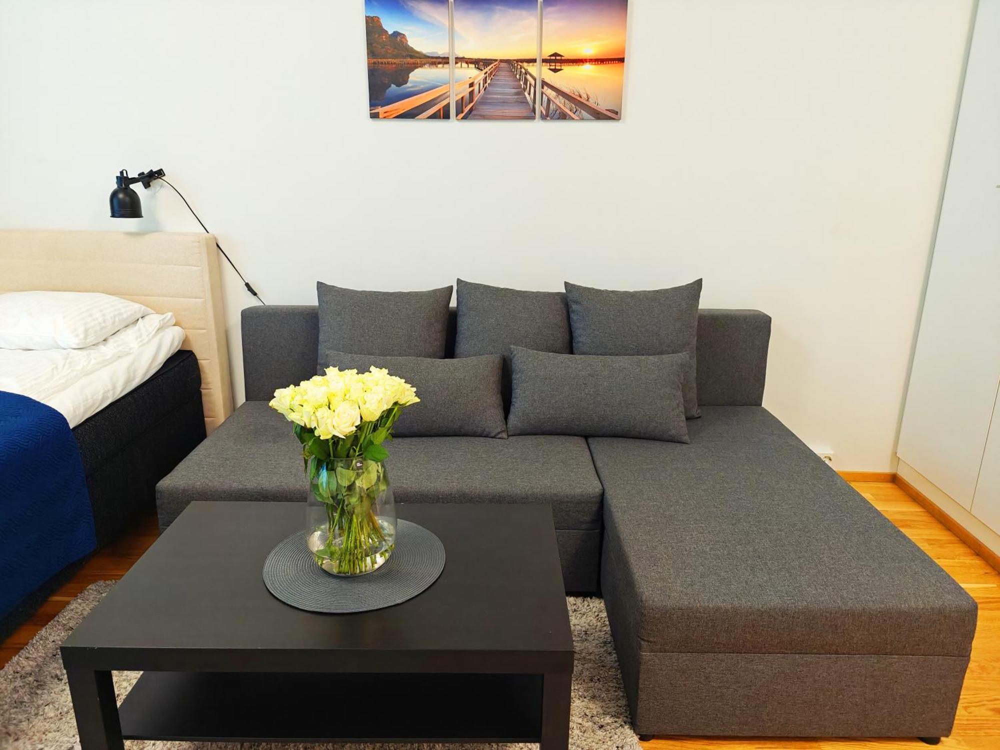 City Center 1R Studio With Perfect View, Parking Оулу Экстерьер фото